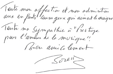 Mot de Jean-Claude BORELLY